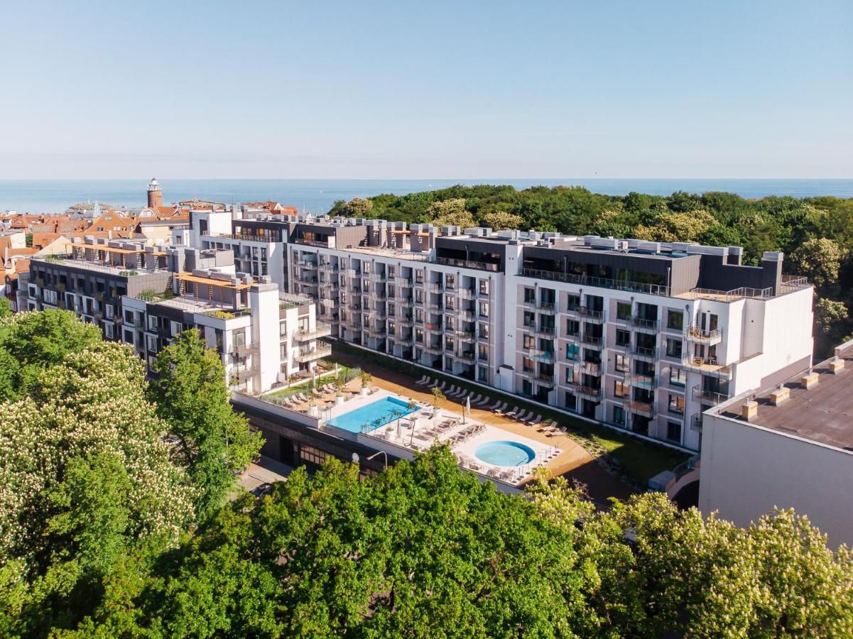 Chilliapartamenty - Nadmorskie Tarasy - Morski Z Dostepem Do Basenu Kołobrzeg Exterior foto